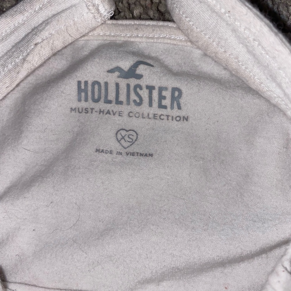 Hollister white tank top (size xs)